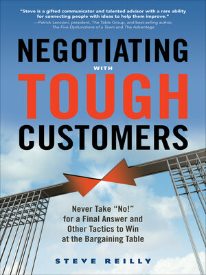 cover image of Negotiating with Tough Customers